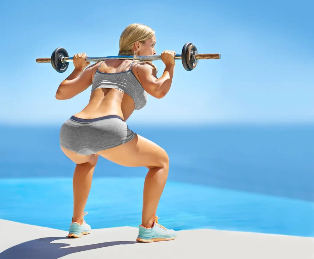 A person lifting dumbbells, focusing on arm muscles Ramsgate